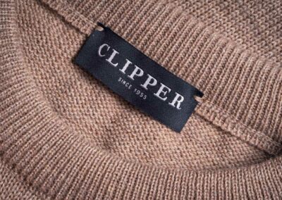 Tekstil makro nærbillede taget af Anders Dissing. Fotografiet er taget på Clipper der er placeret på Nakskovvej i Herning. Danmarks strik hovedstad